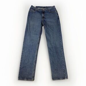 Stetson Jeans Men 38x38 Blue Standard Straight Leg No. 1520 Denim 100% Cotton